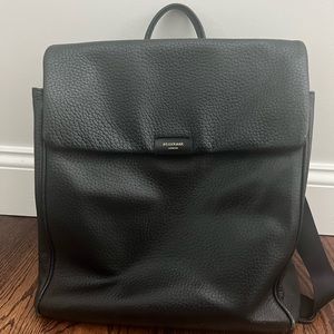 Storksak St. James Leather Convertible Diaper Backpack